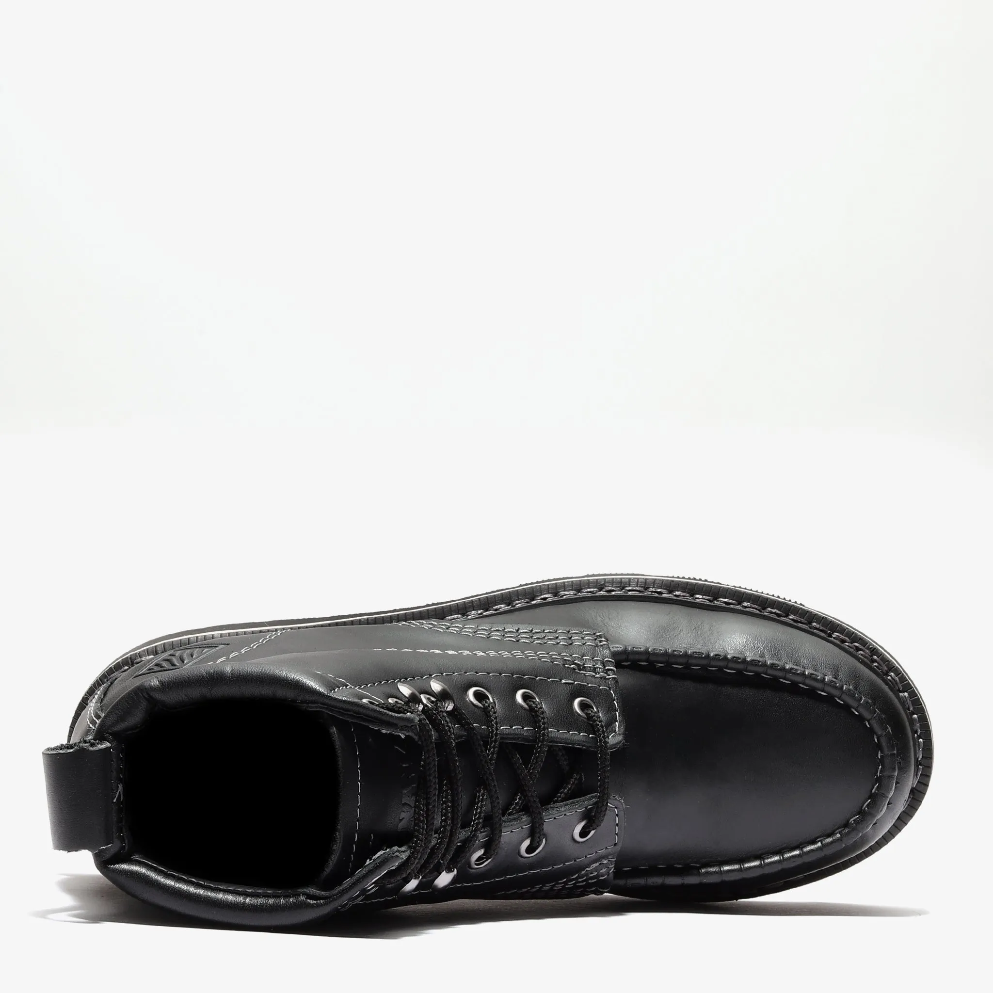 FRONTIER CLASSIC 6" MOC TOE JET BLACK