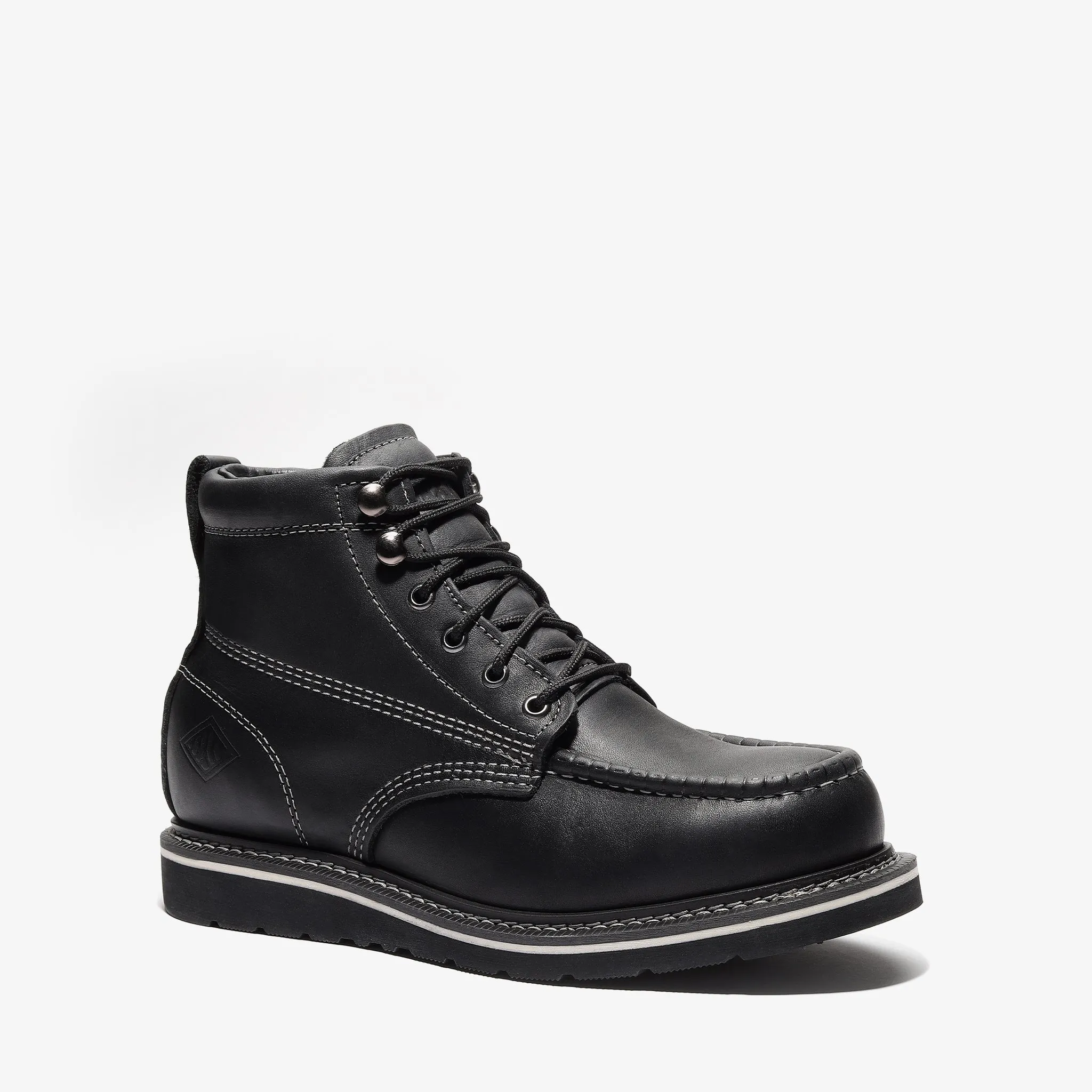 FRONTIER CLASSIC 6" MOC TOE JET BLACK