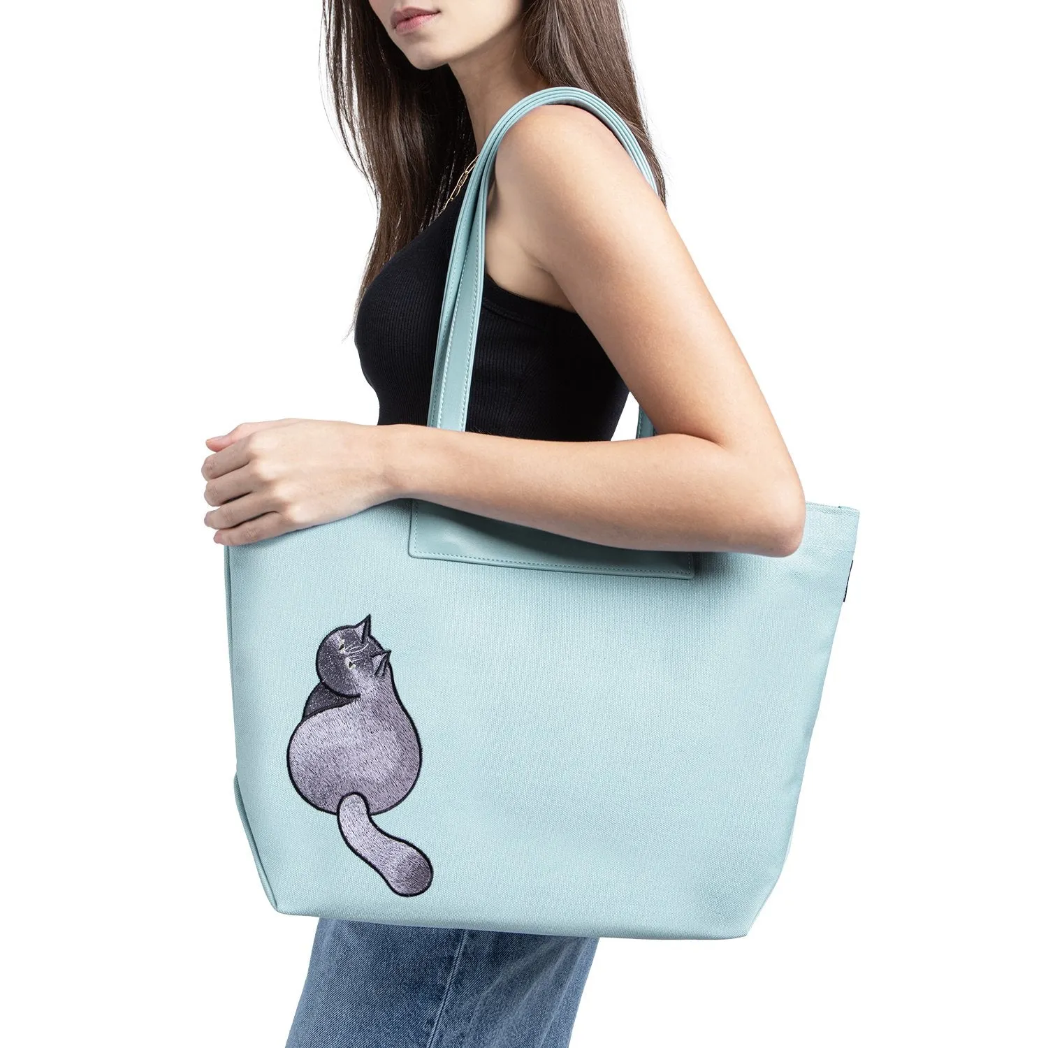 Furry Bag 36 (EB) - Baby Blue