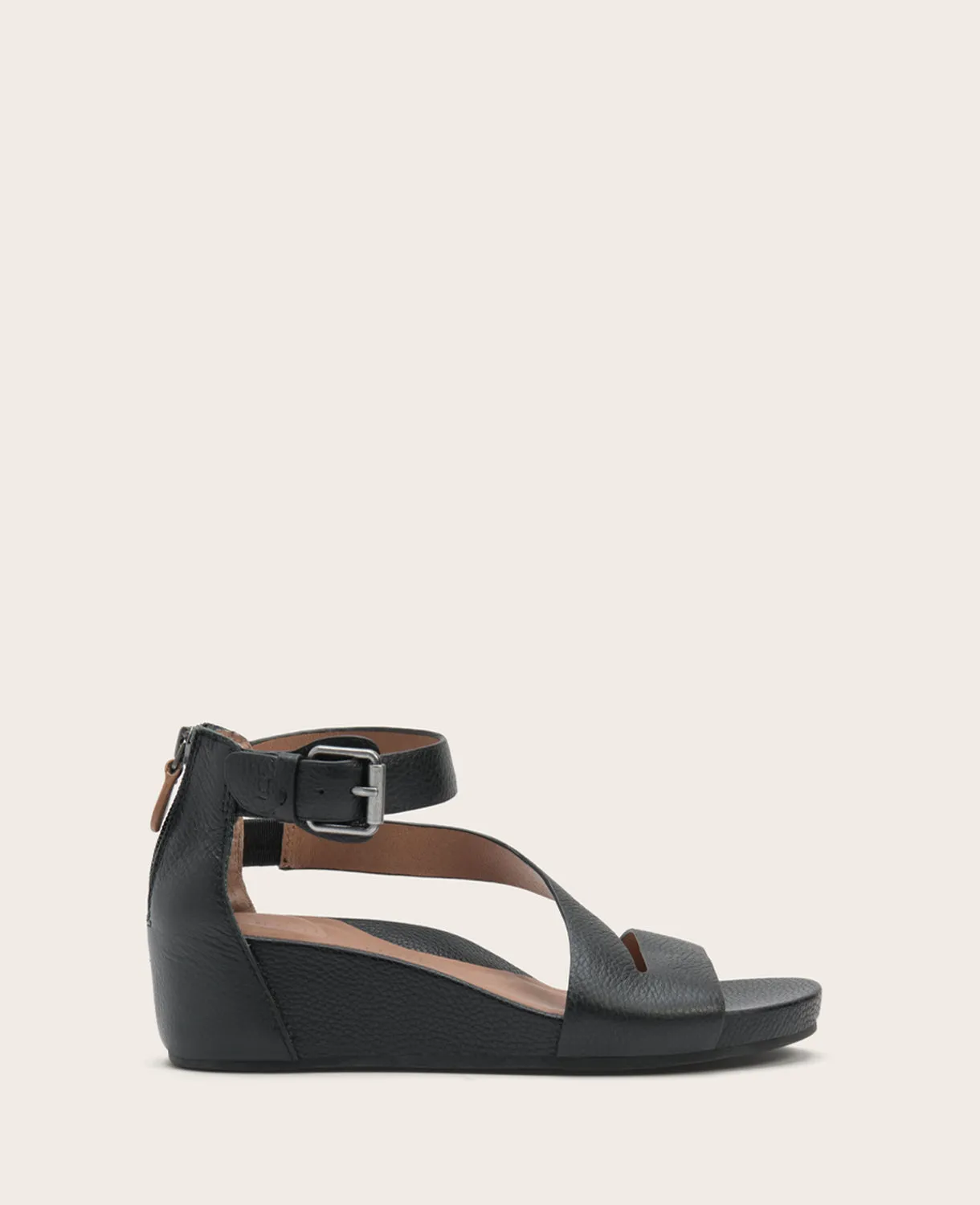 GENTLE SOULS - Gwen Leather Wedge Sandal