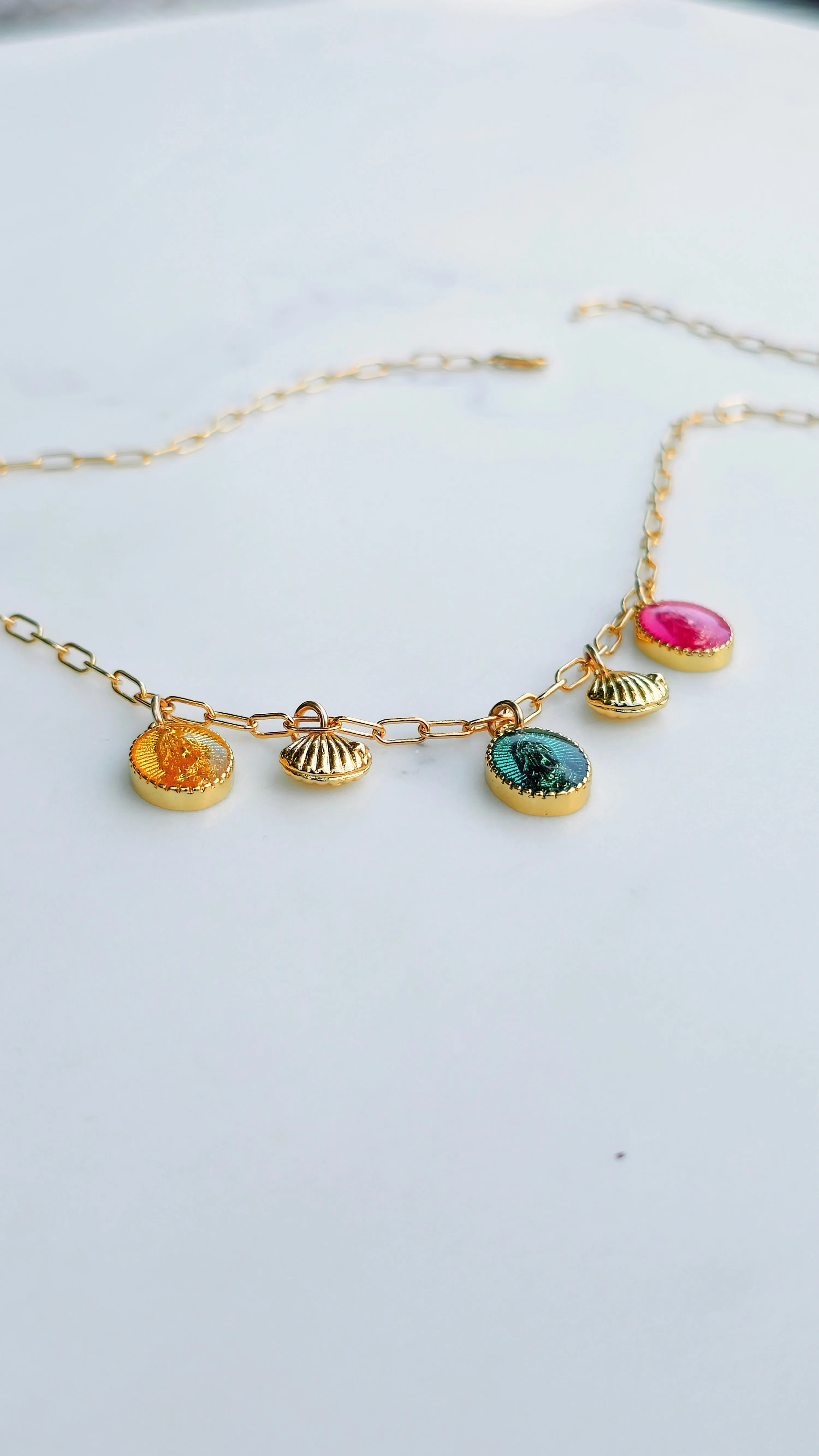 Guadalupe Charm Necklace