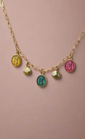 Guadalupe Charm Necklace