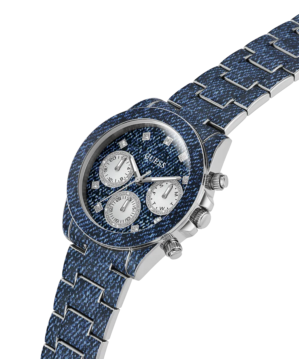 GUESS Ladies Blue Multi-function Watch