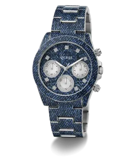 GUESS Ladies Blue Multi-function Watch