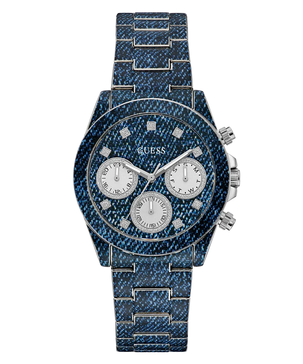 GUESS Ladies Blue Multi-function Watch