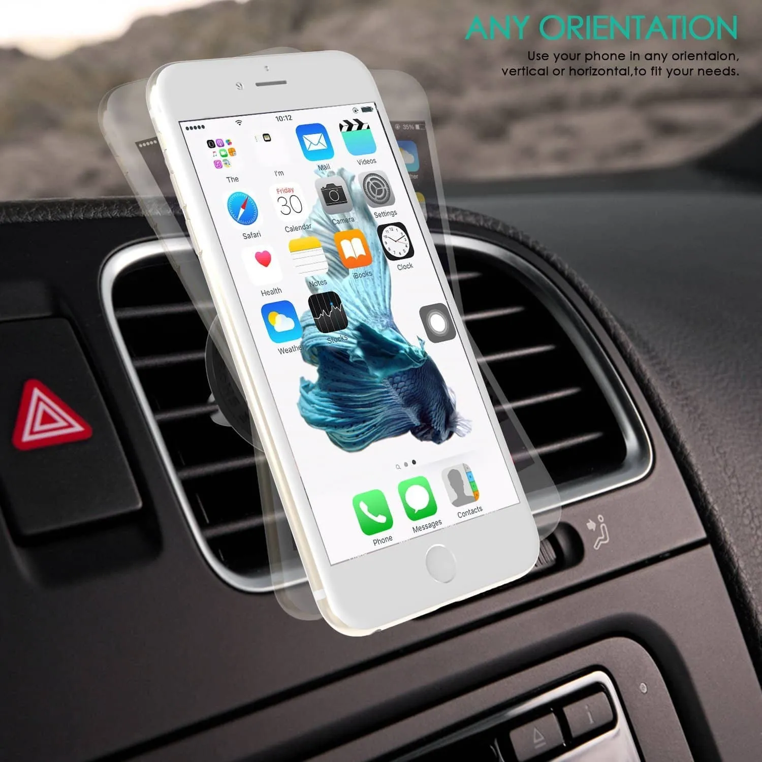 HD-C5 Magnetic Universal Air Vent Mount Smart phone Holder