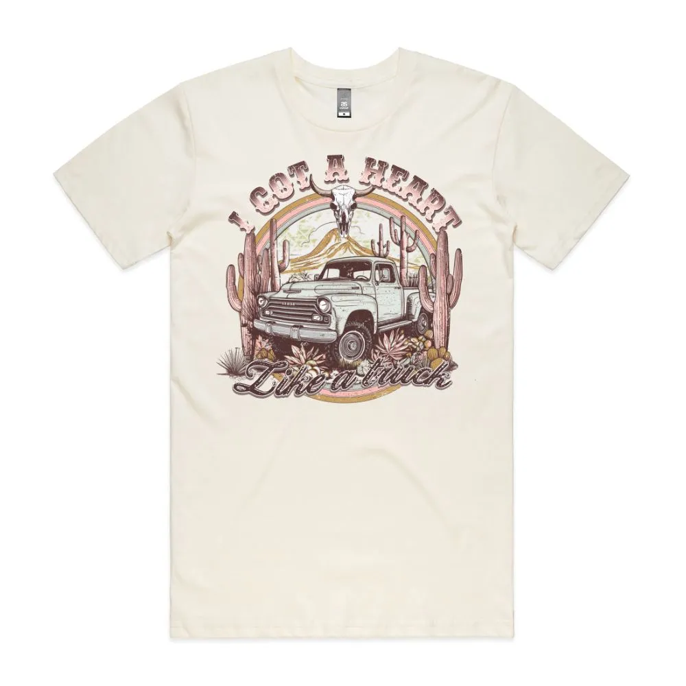 Heart Like a Truck Tee