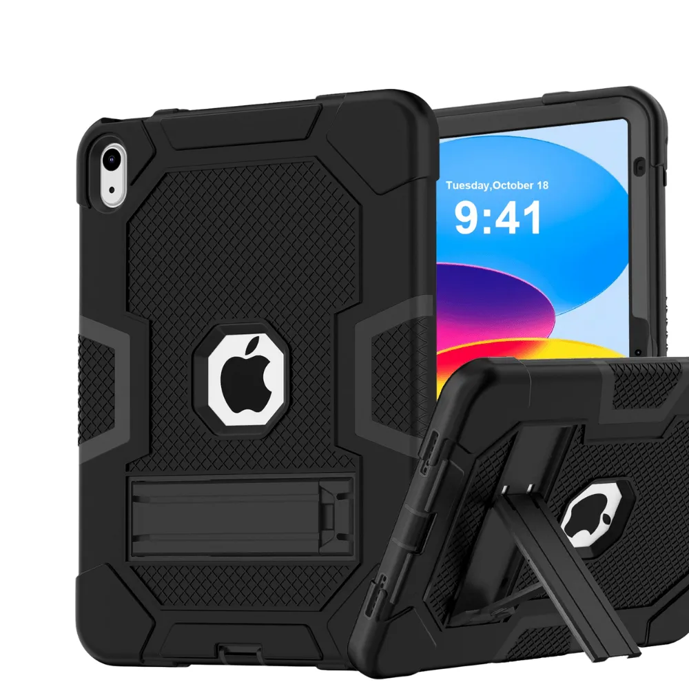 Inflexio Heavy Duty Rugged Case With Built-in Kickstand For iPad Pro Series