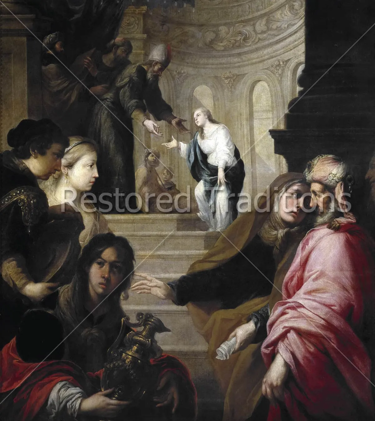 Introduction of the Virgin in the Temple - Romero