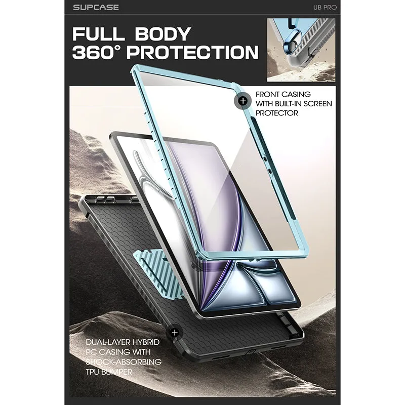 iPad Air 13 Inch (2024) Unicorn Beetle Pro Rugged Case-Arctic Blue