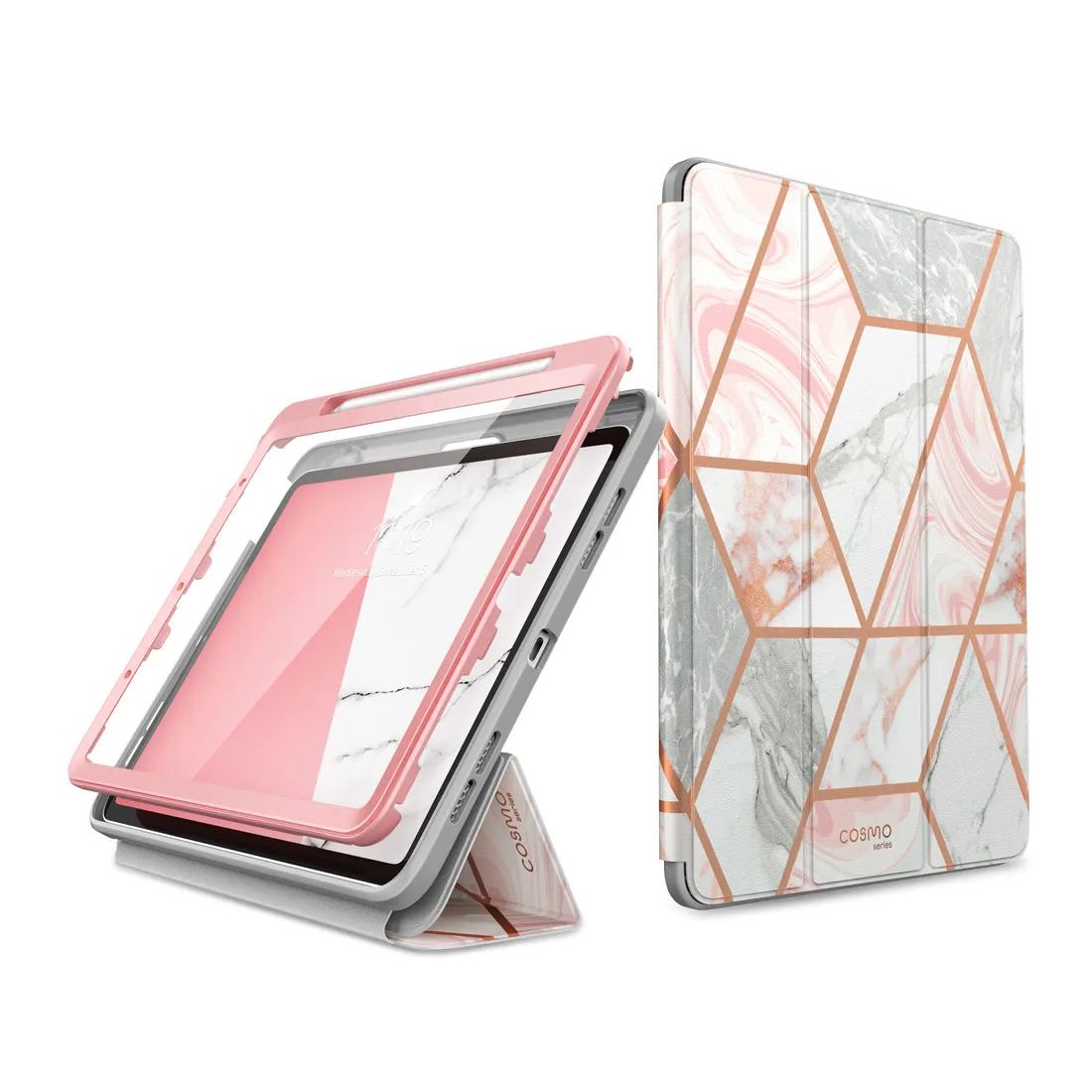 iPad Air 4 10.9 inch (2020) Cosmo Case(open box)-Marble Pink