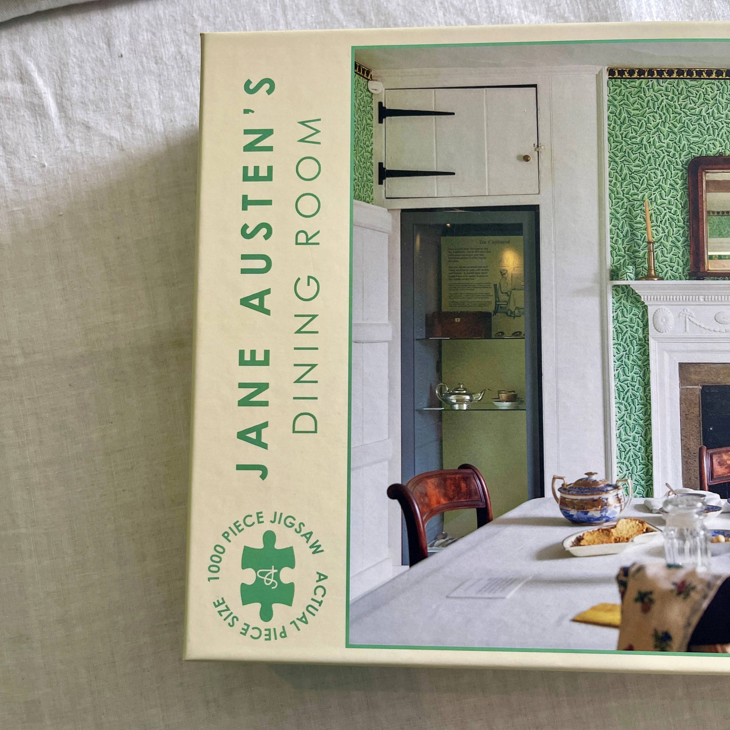 Jane Austen's House Exclusive Jigsaw - Dining room