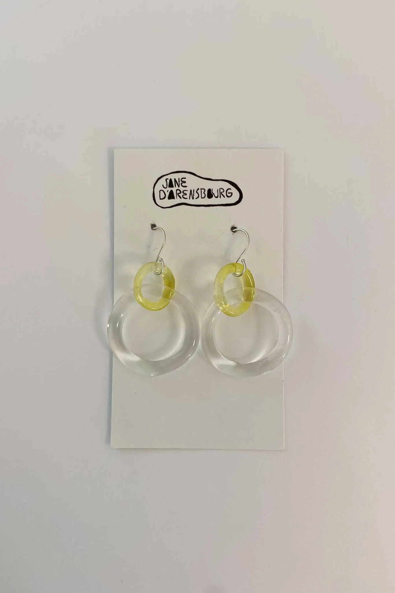 Jane D'Arensbourg Hoops - Yellow