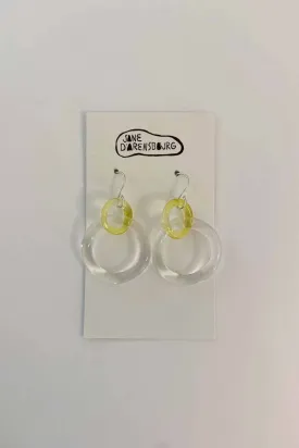 Jane D'Arensbourg Hoops - Yellow