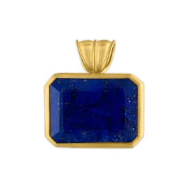 Lapis Block Pendant