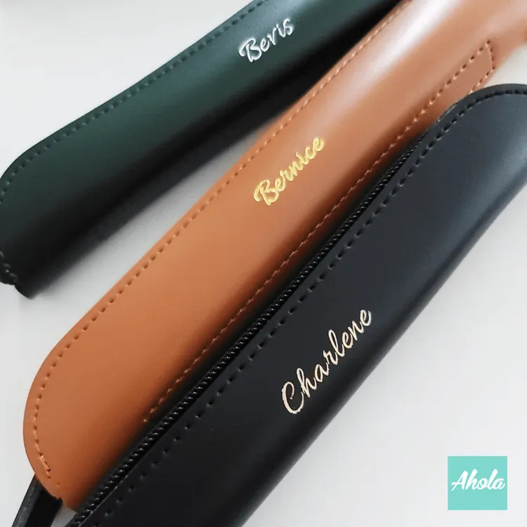 【Lewis】PU Leather Pencil Case PU皮革筆袋