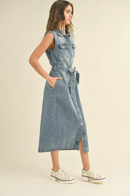 Liberty Denim Dress