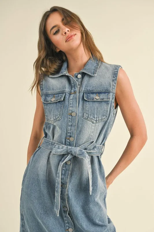 Liberty Denim Dress