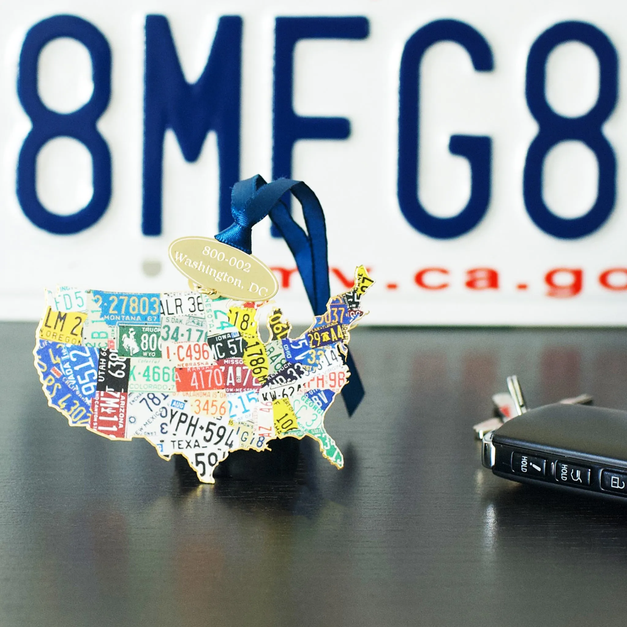 License Plates Ornament