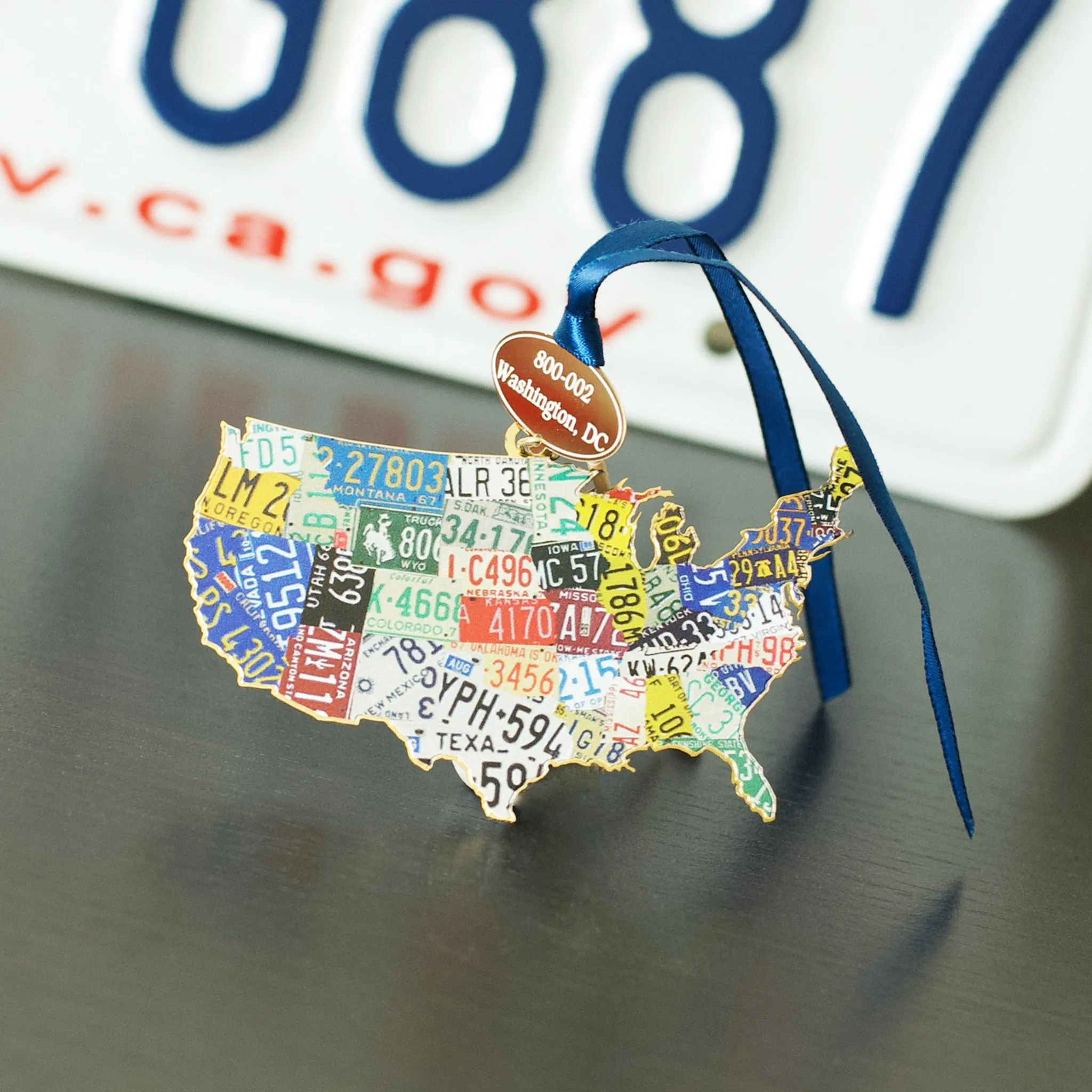 License Plates Ornament