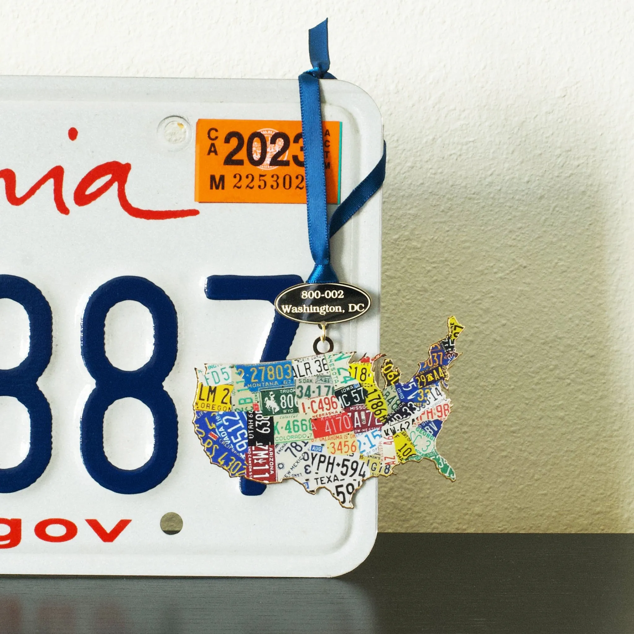 License Plates Ornament