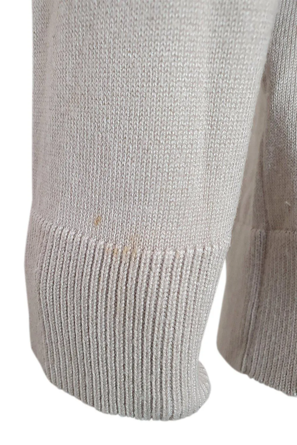 MADELEINE Cream Fine Knit Boat Neck Jumper (GB 14)