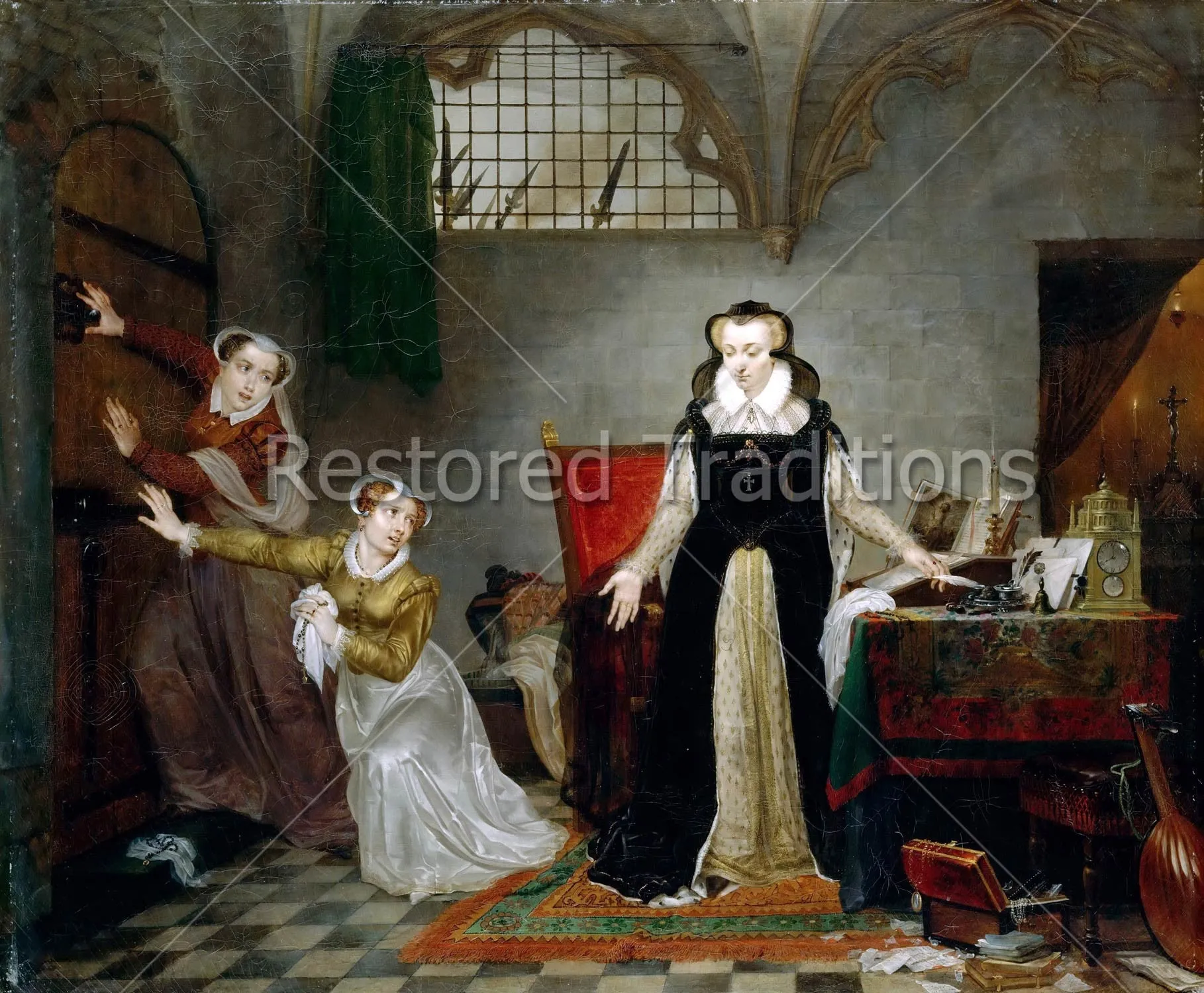 Mary Stuart Before Her Execution – Bret