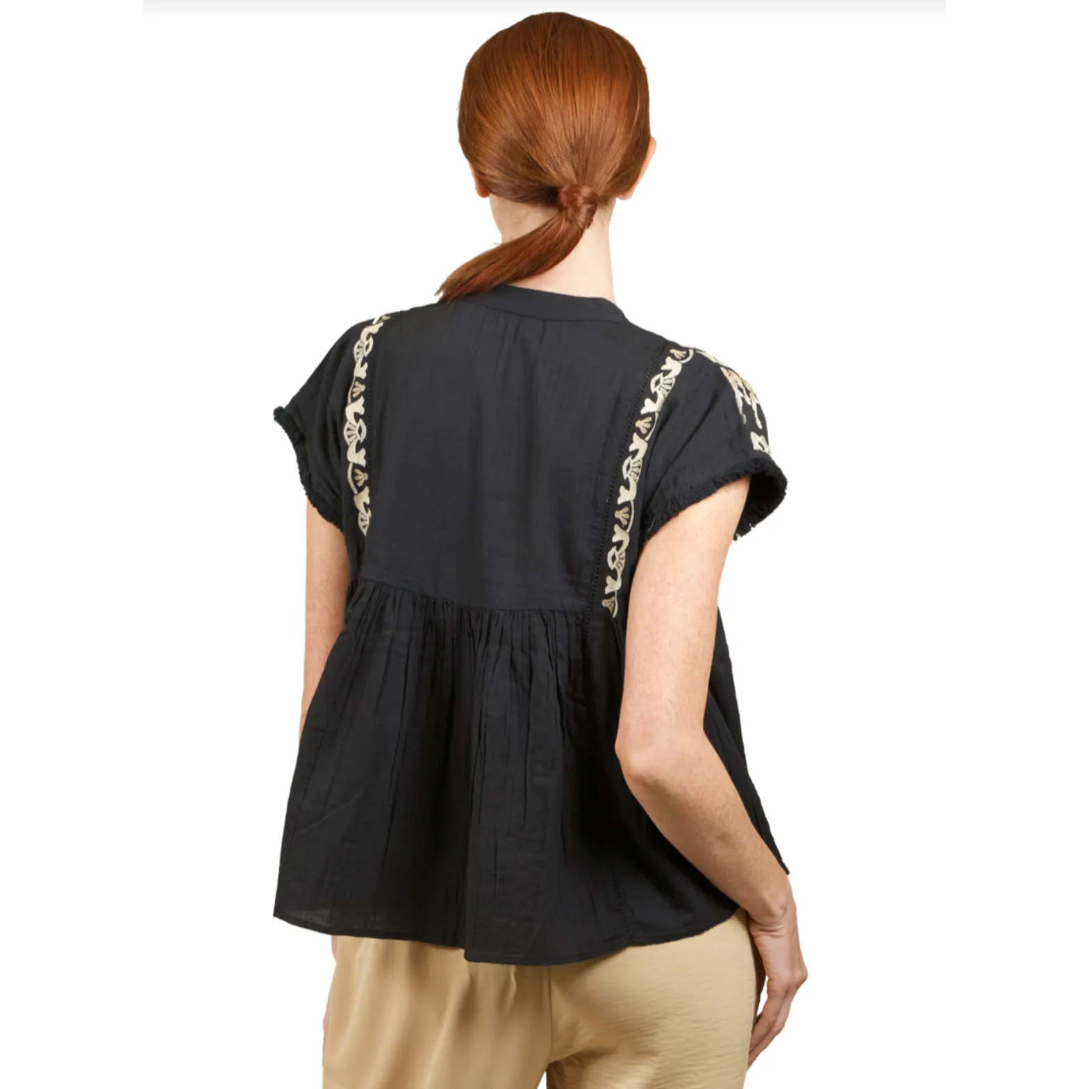 Meimei Embroidered Blouse