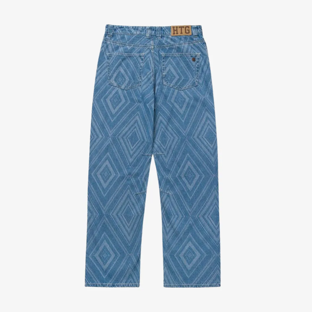 mens honor the gift diamond denim pants (indigo)