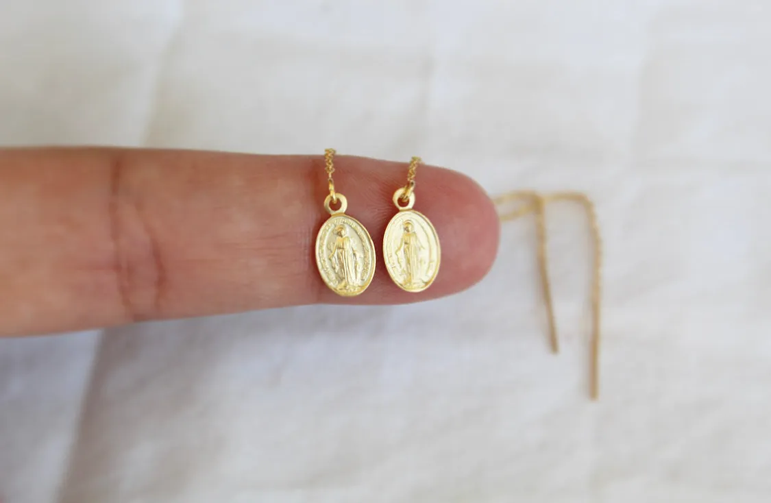 Miraculous Medal Earrings