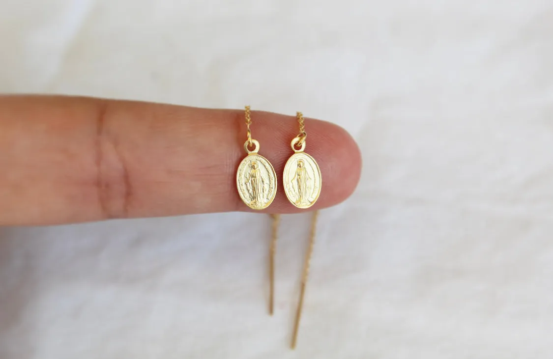 Miraculous Medal Earrings