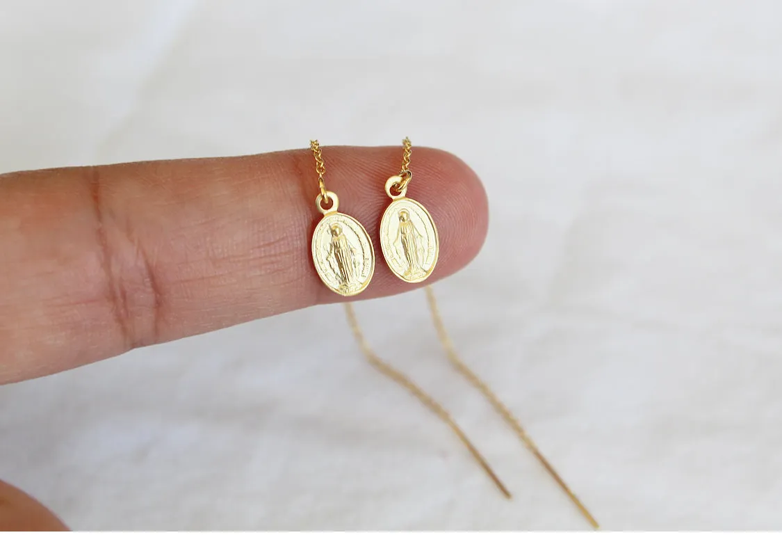 Miraculous Medal Earrings