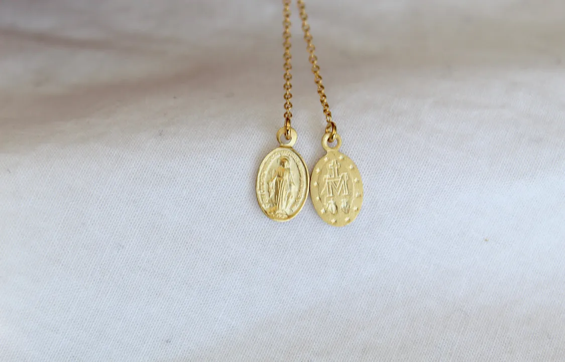 Miraculous Medal Earrings