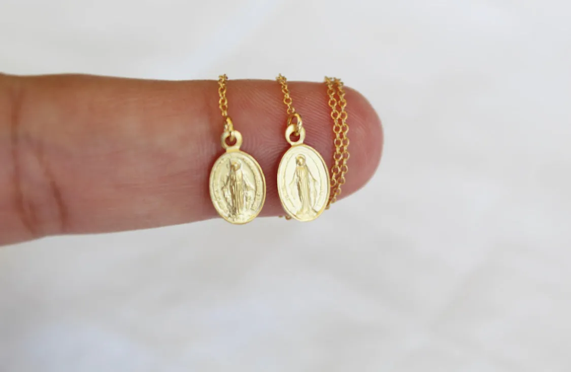 Miraculous Medal Earrings