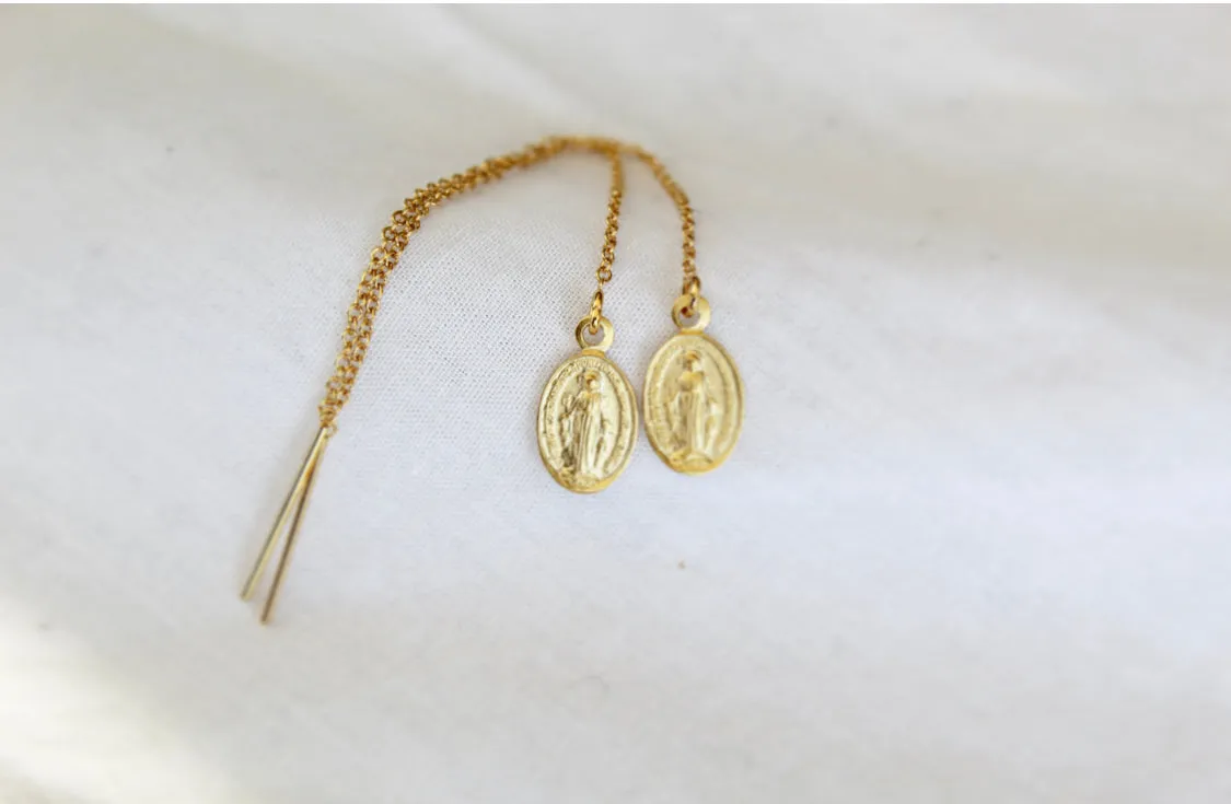 Miraculous Medal Earrings