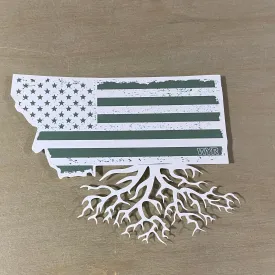 MT & USA Roots Decals