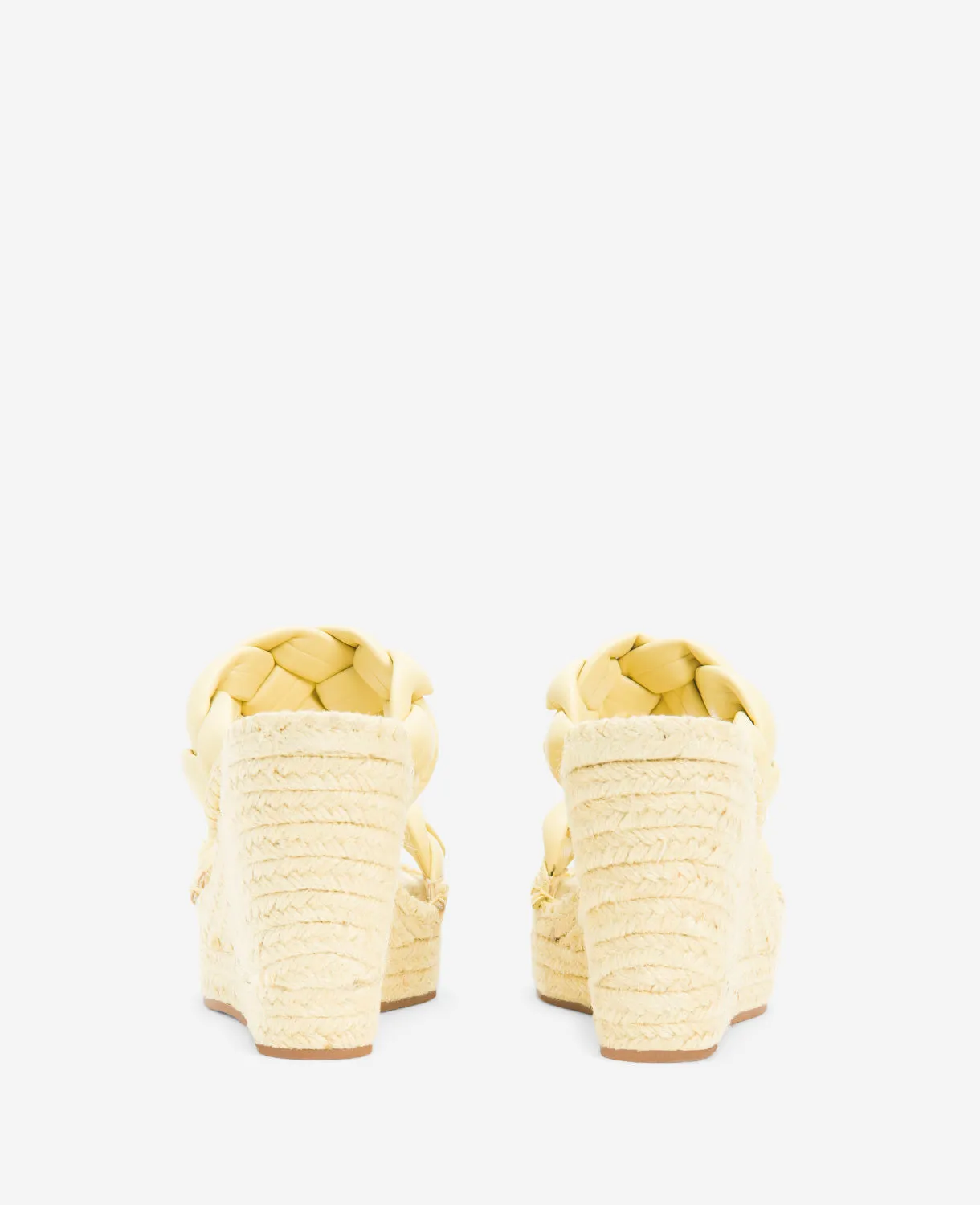 Olivia Braided Wedge Espadrille Sandal