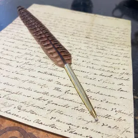 Pheasant Feather Ballpoint Quill