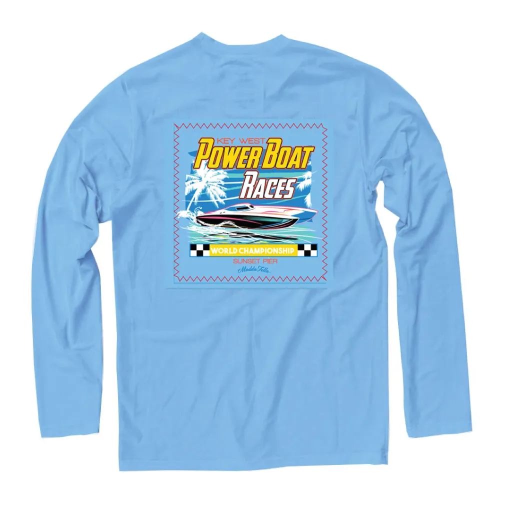 Power Boat Races Long Sleeve Suntek