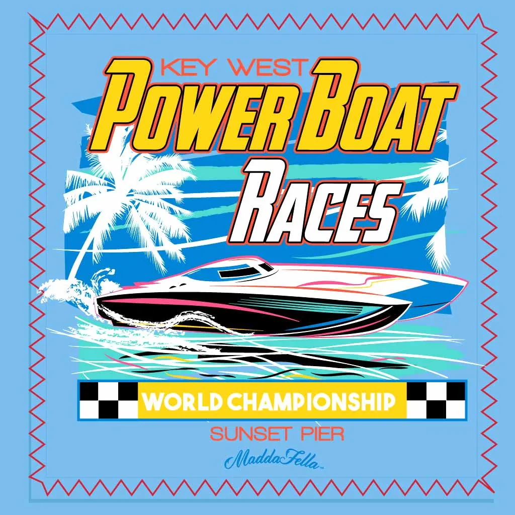 Power Boat Races Long Sleeve Suntek