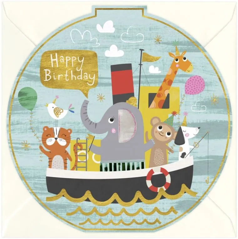 "Happy Birthday" Greetings Card