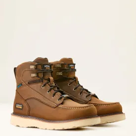 Rebar Wedge Moc Toe 6" Waterproof Work Boot