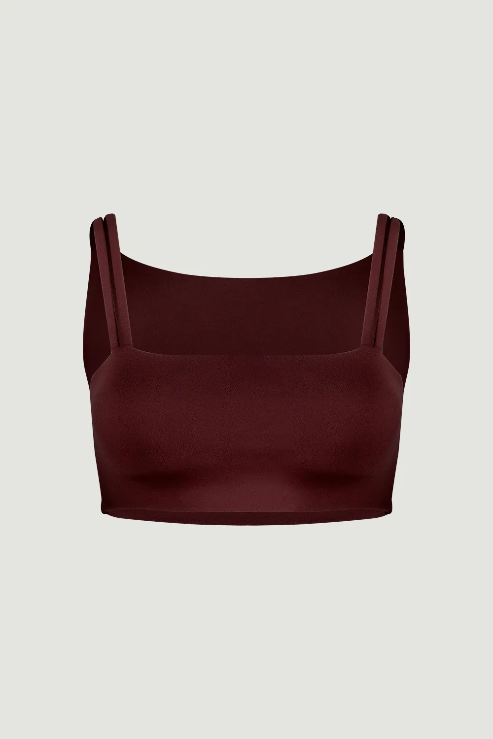 Reversible Boat Neck Bra in Dark Cherry