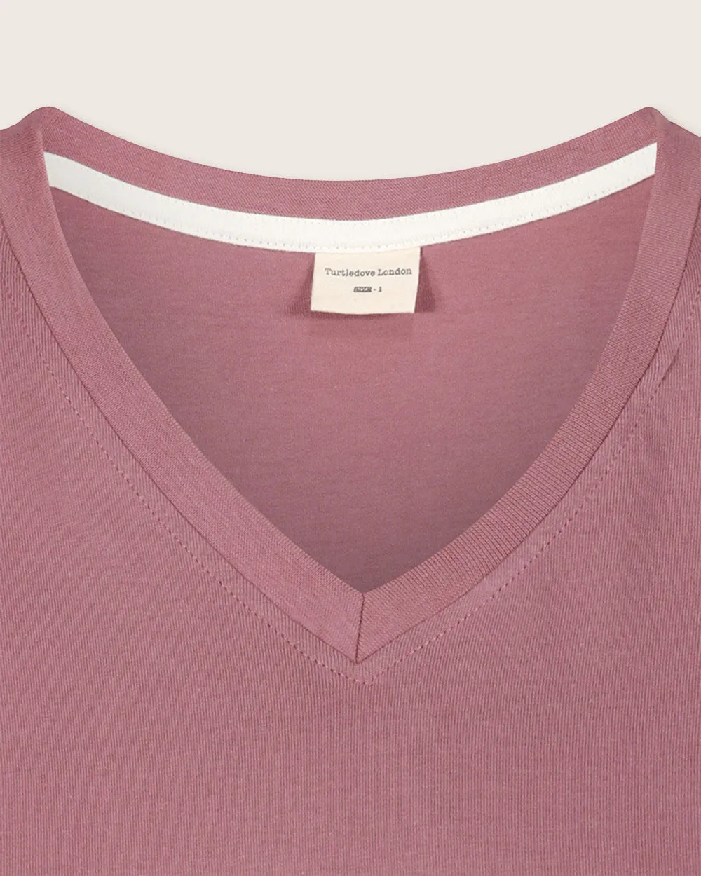 Sadie Plum V-Neck T-Shirt