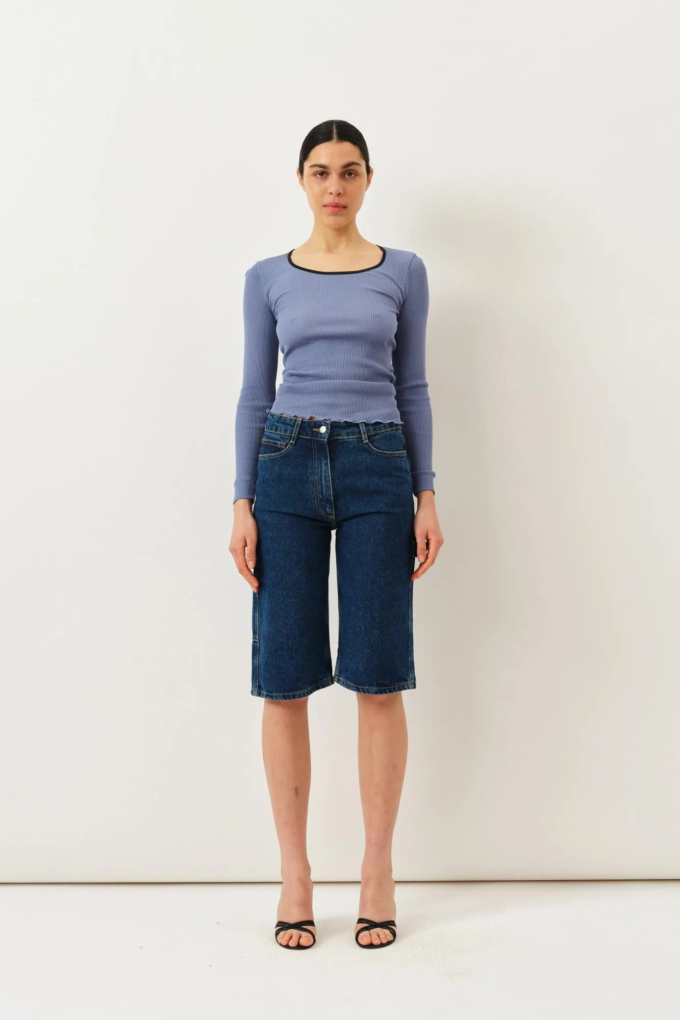 Salm Shorts — Indigo Blue