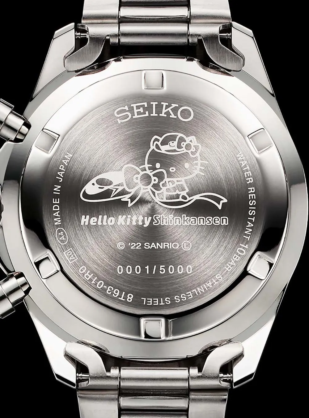 SEIKO HELLO KITTY SHINKANSEN MADE IN JAPAN LIMITED EDITION