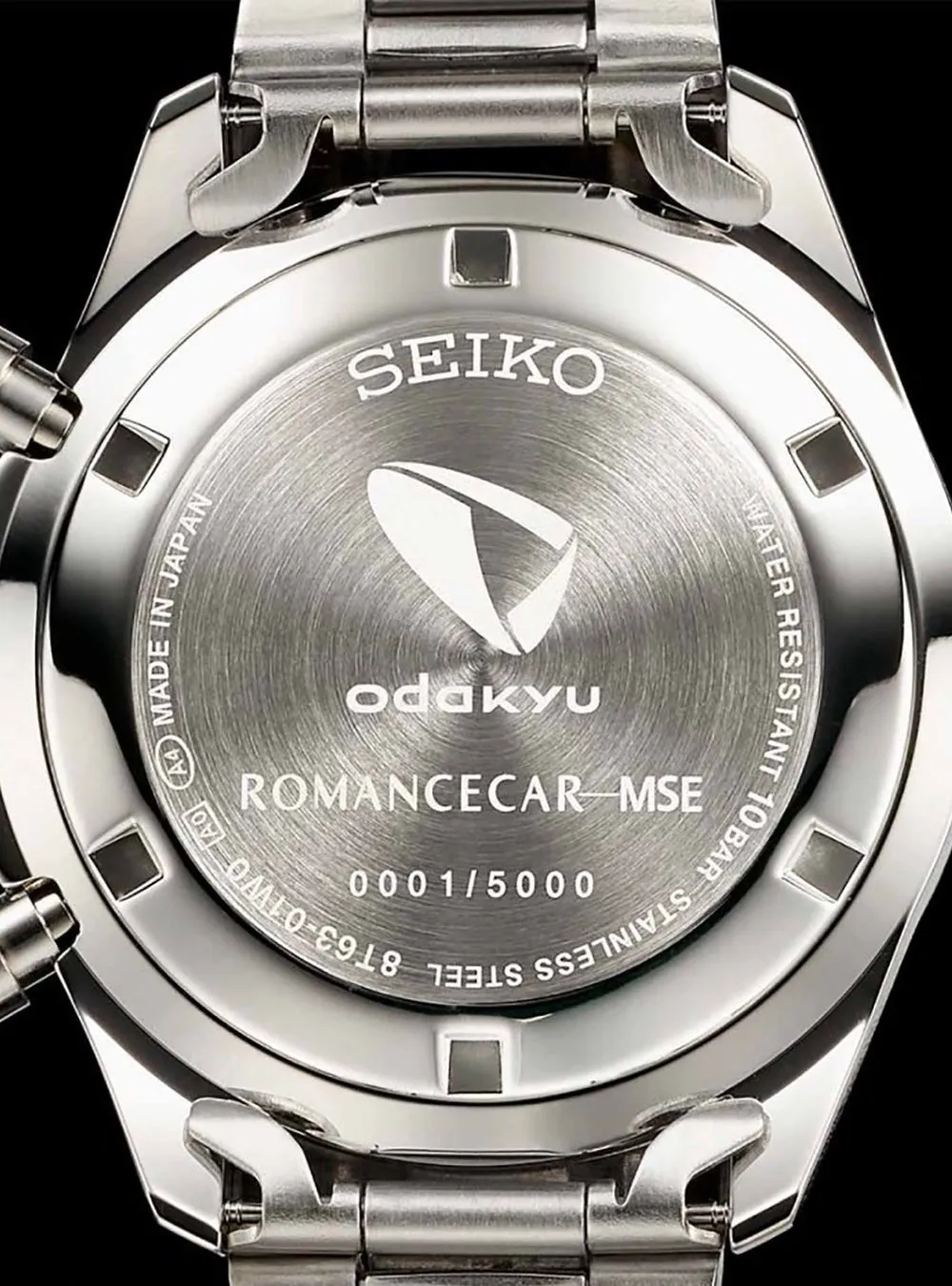 SEIKO ODAKYU SUPER EXPRESS ROMANCECAR-MSE MADE IN JAPAN LIMITED EDITION