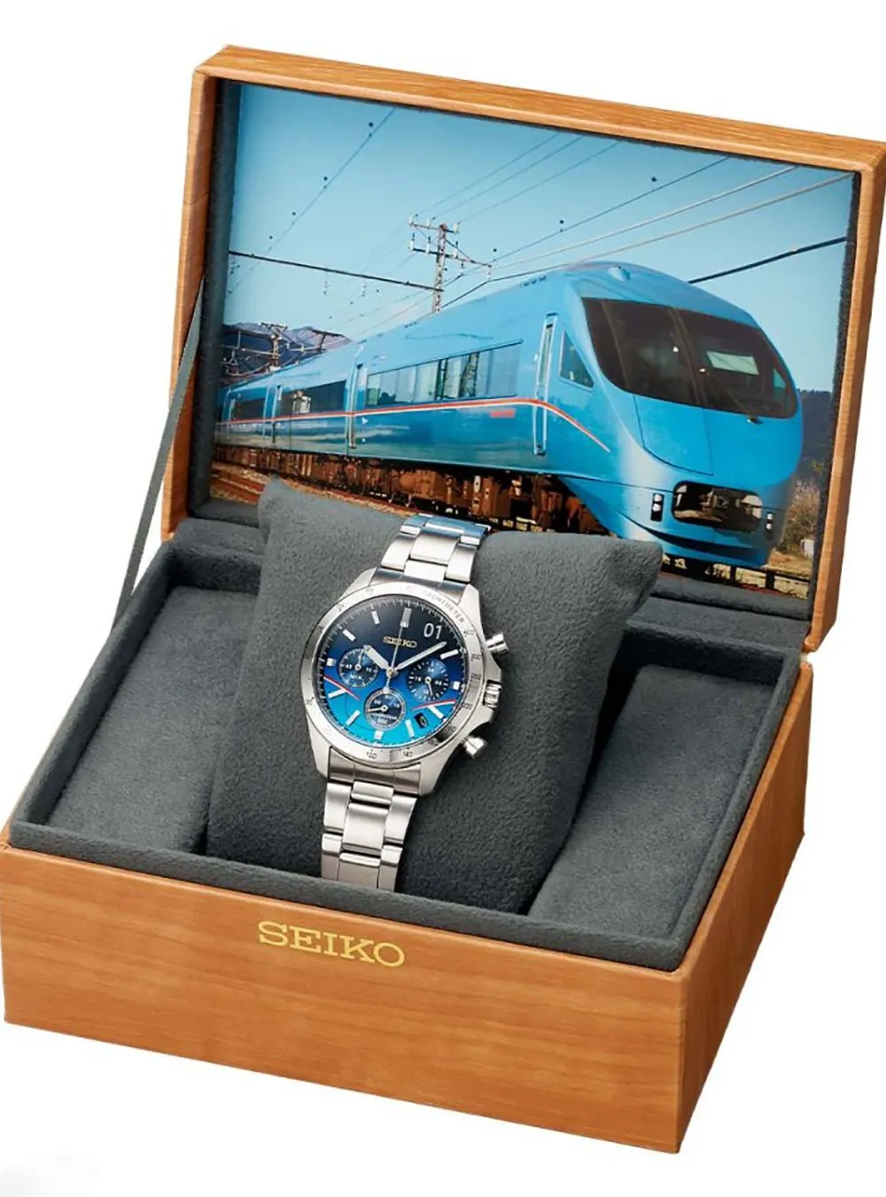 SEIKO ODAKYU SUPER EXPRESS ROMANCECAR-MSE MADE IN JAPAN LIMITED EDITION