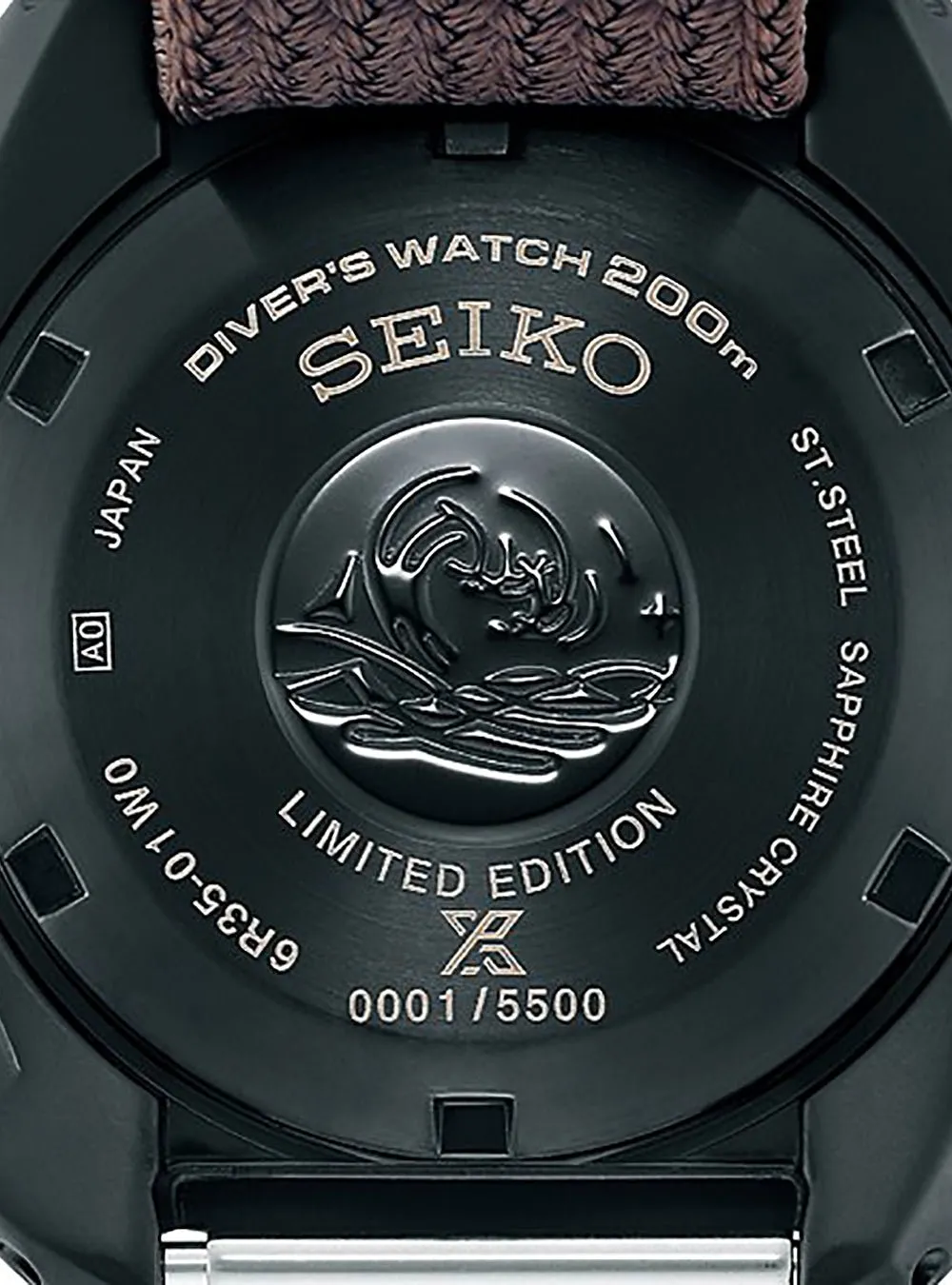 SEIKO PROSPEX THE BLACK SERIES LIMITED EDITION SBDC157 MADE IN JAPAN JDM