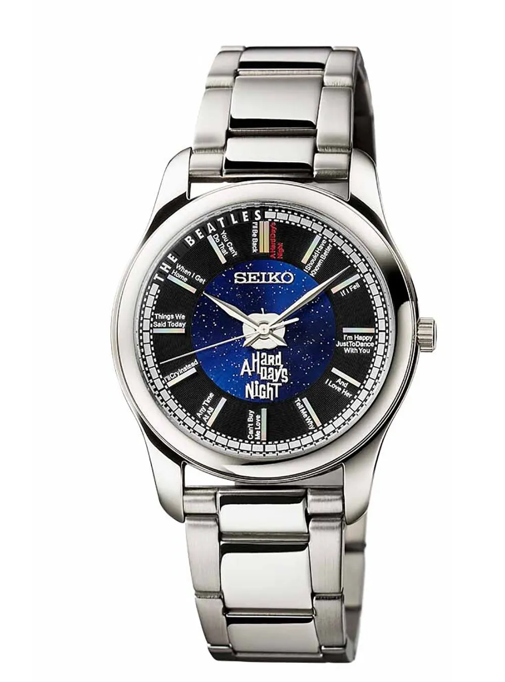 SEIKO x THE BEATLES THE 60TH ANNIVERSARY OF A HARD DAY'S NIGHT LIMITED EDITION MADE IN JAPAN